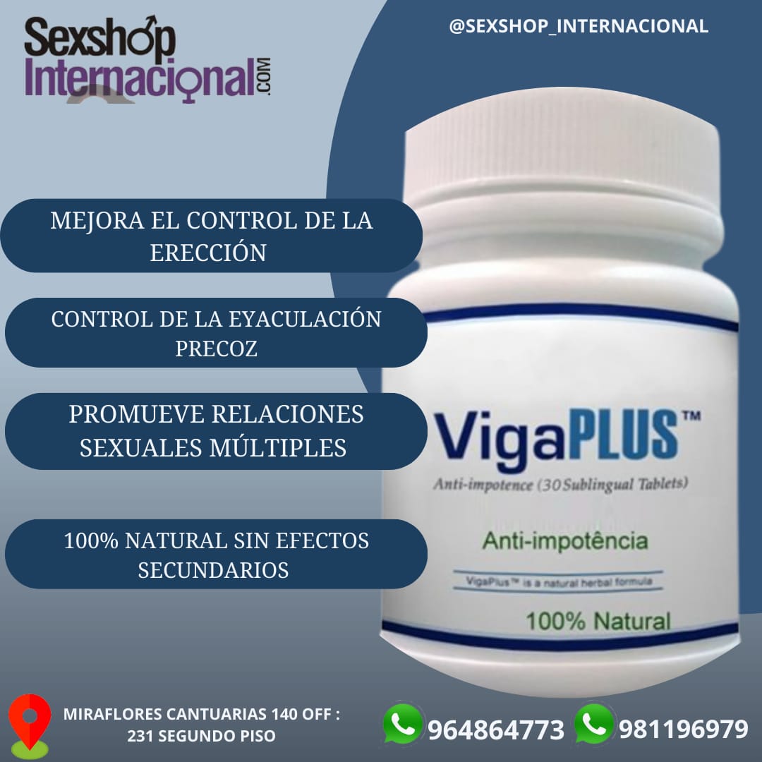 ORIGINAL VIGA PLUS-TESTOSTERONA-POTENCIADOR-SEXSHOP LIMA 971890151 